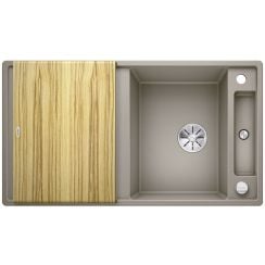 Blanco Axia III 5 S chiuvetă din granit 91.5x51 cm bej 523212
