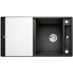 Blanco Axia III 5 S chiuvetă din granit 91.5x51 cm negru 525844