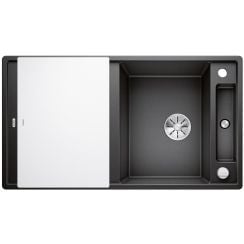 Blanco Axia III 5 S chiuvetă din granit 91.5x51 cm antracit 523215