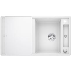 Blanco Axia III 5 S chiuvetă din granit 91.5x51 cm alb 523219