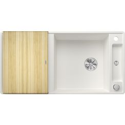 Blanco Axia III XL 6 S-F chiuvetă din granit 99x50 cm alb 523523