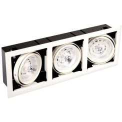 MaxLight Matrix lampă încorporată 3x50 W alb H0061