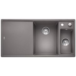 Blanco Axia III 6 S-F chiuvetă din granit 99x50 cm gri/grafit/onix 523485