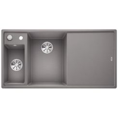 Blanco Axia III 6 S-F chiuvetă din granit 99x50 cm gri/grafit/onix 524665