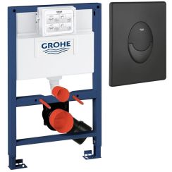 Set cadru încastrat Grohe Rapid SL 38526000, buton de spălare Grohe Start 38964KF0