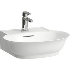 Laufen The New Classic lavoar 50x45 cm semicircular clasică alb mat H8158527571091