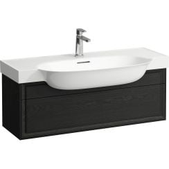 Laufen The New Classic dulap 97.6x31.6x34.4 cm sub chiuveta pe perete negru-stejar H4060910856281