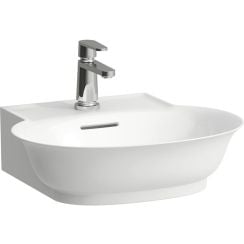 Laufen The New Classic lavoar 50x45 cm semicircular clasică-mobilier alb luciu H8168524001091