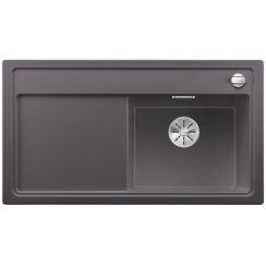 Blanco Zenar 5 S-F chiuvetă din granit 90.3x49.8 cm gri/grafit/onix 523874
