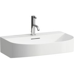 Laufen Sonar lavoar 60x42 cm semicircular clasică alb luciu H8163424001041