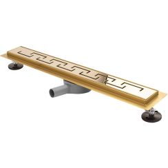 Rea Greek rigolă liniară 80 cm auriu REA-G8029
