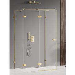 New Trendy Avexa Gold Shine cabină de duș 120x120 cm pătrat EXK-2123