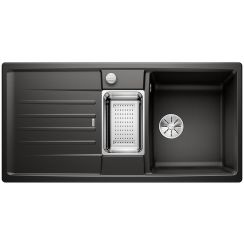 Blanco Lexa 6 S chiuvetă din granit 100x50 cm negru 525903
