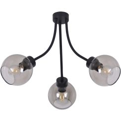 Kaja Melo lampă de tavan 3x60 W negru K-1583