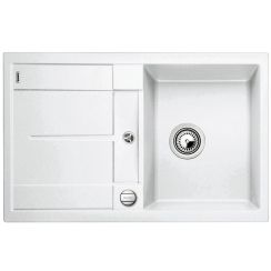 Blanco Metra 45 S-F chiuvetă din granit 77x49 cm alb 519083