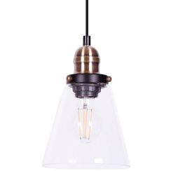 Kaja Samanta lampă suspendată 1x40 W negru K-8036A-1