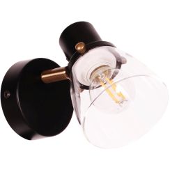Kaja Elnis plafonier 1x25 W negru K-8122