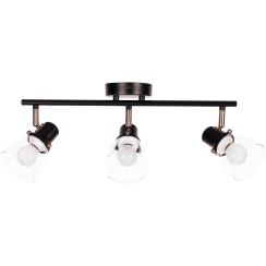 Kaja Elnis lampă de tavan 3x25 W negru K-8124