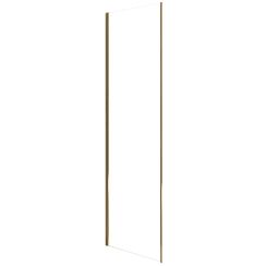 Rea Rapid perete de duș 80 cm auriu luciu/sticla transparentă REA-K5621