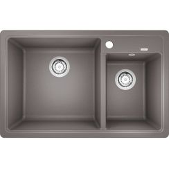 Blanco Legra 8 chiuvetă din granit 78x50 cm gri/grafit/onix 526225