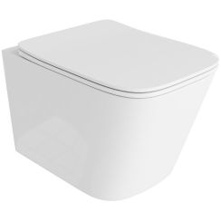 LaVita Prime vas wc cu capac soft-close agăţat da alb lucios 5908211413365
