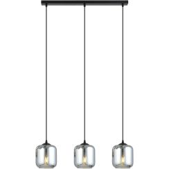 Emibig Storm lampă suspendată 3x40 W negru 1176/3