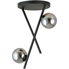 Emibig River lampă de tavan 2x10 W negru-grafit 1196/2