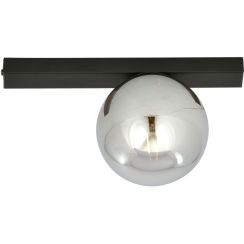 Emibig Fit lampă de tavan 1x40 W negru-grafit 1122/1