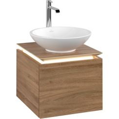 Villeroy & Boch Legato dulap 45x50x38 cm dulap atârnat sub chiuvetă stejar B565L0RH