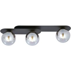 Emibig Plaza lampă de tavan 3x40 W negru-grafit 1119/3