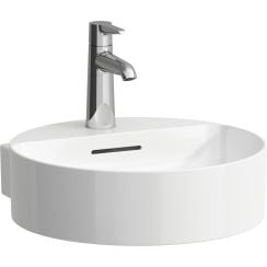 Laufen Val lavoar 42.5x40 cm rotund clasică-mobilier alb H8112810001041