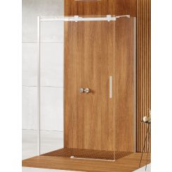 New Trendy Softi cabină de duș 130x100 cm dreptunghiular crom luciu/sticlă transparentă EXK-3946