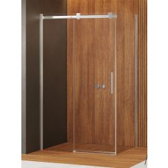 New Trendy Softi cabină de duș 140x110 cm dreptunghiular crom luciu/sticlă transparentă EXK-3933