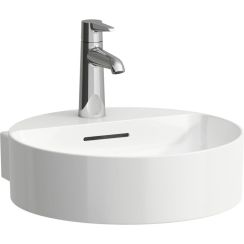 Laufen Val lavoar 40x42.5 cm rotund clasică alb H8132817571041