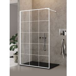 New Trendy New Modus White perete cabină de duș walk-in 140 cm EXK-2218