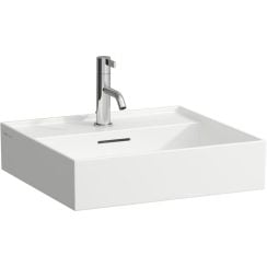Laufen Kartell lavoar 50x46 cm dreptunghiular clasică-mobilier alb H8103320001041