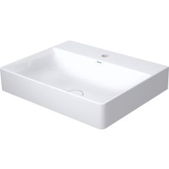 Duravit DuraSquare lavoar 60x47 cm dreptunghiular clasică-mobilier alb 23536000711