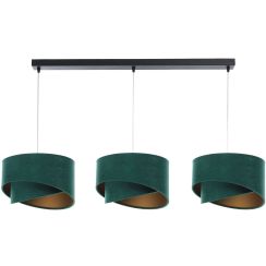 BPS Koncept Galaxy lampă suspendată 3x60 W negru-verde-auriu 060-L3-003CZ