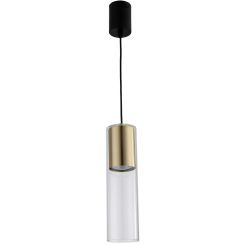 Light Prestige Manacor lampă suspendată 1x50 W transparent-auriu LP-232/1PGD