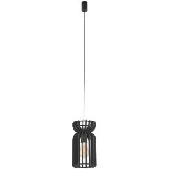 Nowodvorski Lighting Kymi B lampă suspendată 1x60 W negru 10574
