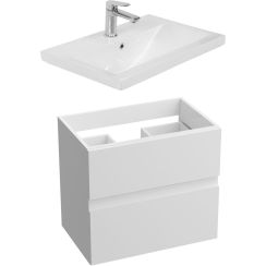 Set dulap din set de baie LaVita Arizona 5908211400723, lavoar LaVita Kalifornia 5908211495224