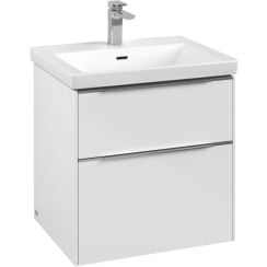 Villeroy & Boch Subway 3.0 dulap 57.2x47.8x57.6 cm sub chiuveta pe picioare alb C57800VE