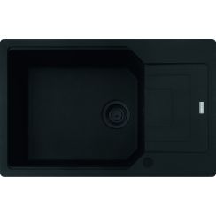 Franke Urban chiuvetă din granit 78x50 cm negru 114.0697.751
