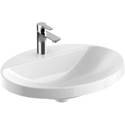 Geberit Variform lavoar 60x48 cm oval încastrat alb 500.726.01.2