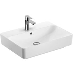 Geberit Variform lavoar 60x45 cm dreptunghiular mobilier-de blat alb 500.780.00.2