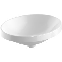 Geberit Variform lavoar 50x40 cm oval încastrat alb 500.711.00.2