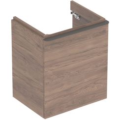 Geberit Smyle Square dulap 53.6x43.3x61.7 cm dulap atârnat sub chiuvetă nucă 500.366.JR.1