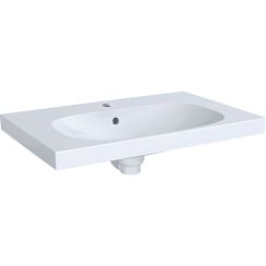 Geberit Acanto lavoar 75x48 cm dreptunghiular mobilier alb 500.622.01.8