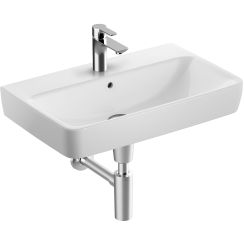 Geberit Selnova Compact lavoar 65x40 cm dreptunghiular clasică-încastrat alb 501.890.00.7