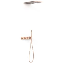 Tres B-System set de duș ascuns cu termostat cu duș de ploaie || 30725305OPM